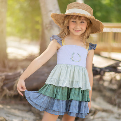 Evie's Closet Peacock Wreath Dress