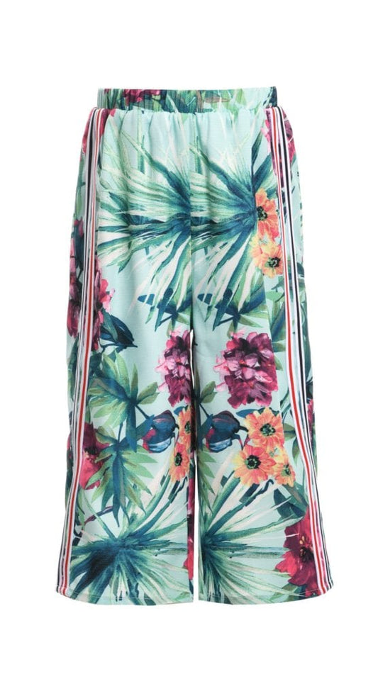Tropical Print Culottes