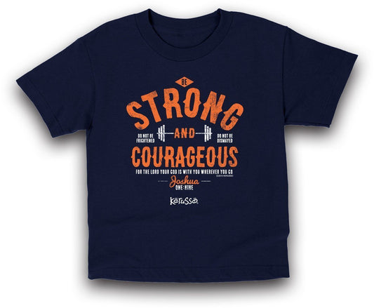 Kerusso Youth Tee Be Strong & Courageous