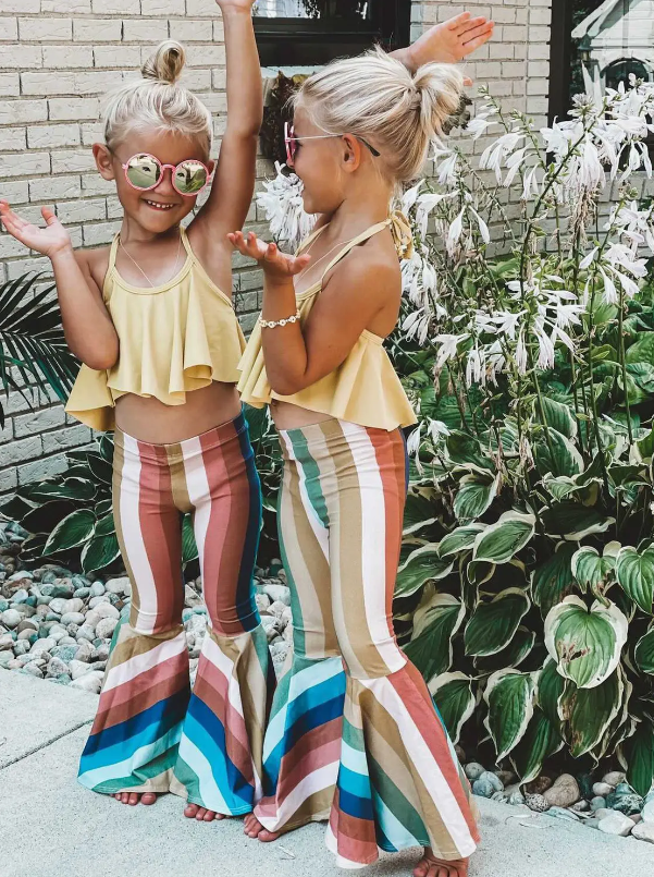 Khloe Jean Striped Bells