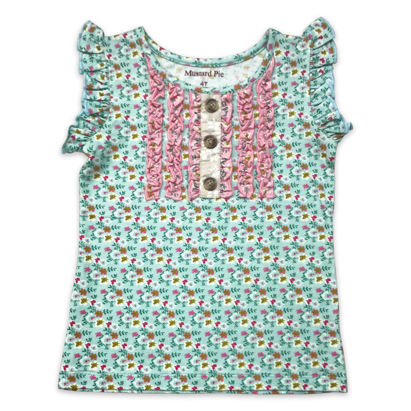 Mustard Pie Rustic Peony Gracie Top