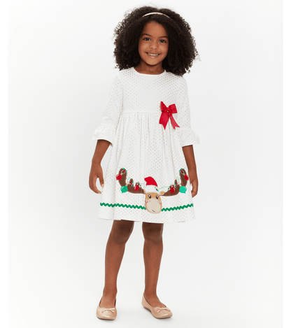 Bonnie Jean 'Ginny' Reindeer Dress