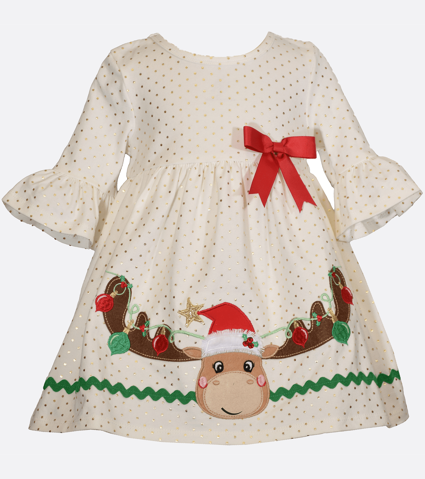 Bonnie Jean 'Ginny' Reindeer Dress