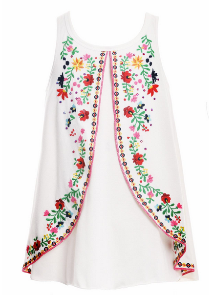 Ella Embroidered Tank