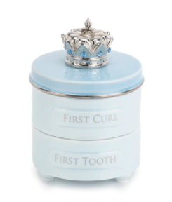 "Royal Prince" First Tooth & Curl Keepsake Box