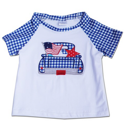 American Flag Truck Unisex