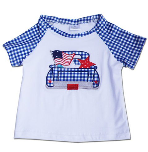 American Flag Truck Unisex