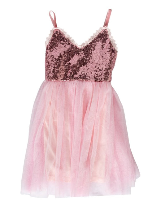 Bailey's Blossoms 'Cara Couture' Glitter Dress
