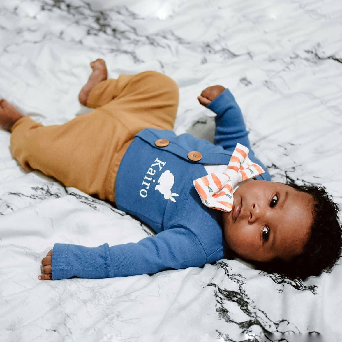 Bowtie Easter Cardigan Set