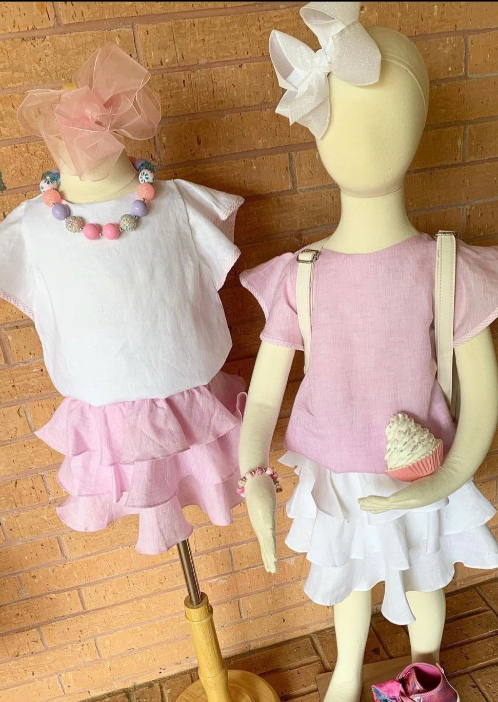 The White Ruffle Sleeve Top