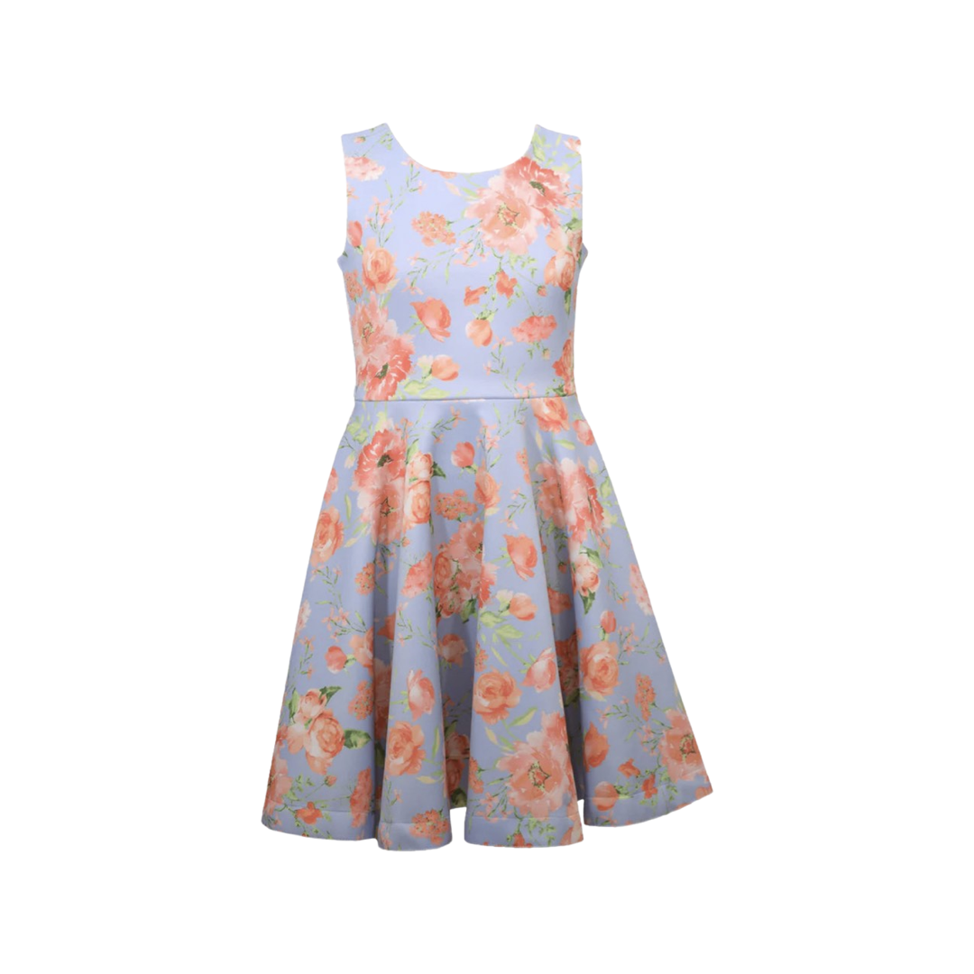 Bonnie Jean Sage Floral Dress