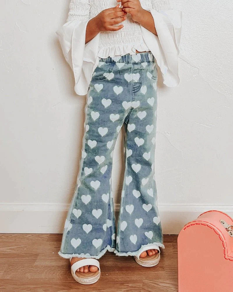Sutton Bell Bottoms in Heartthrob
