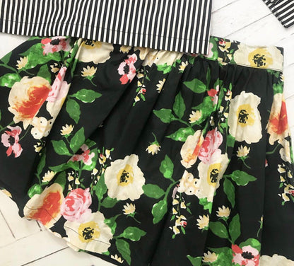 Mustard Pie Floral Skirt