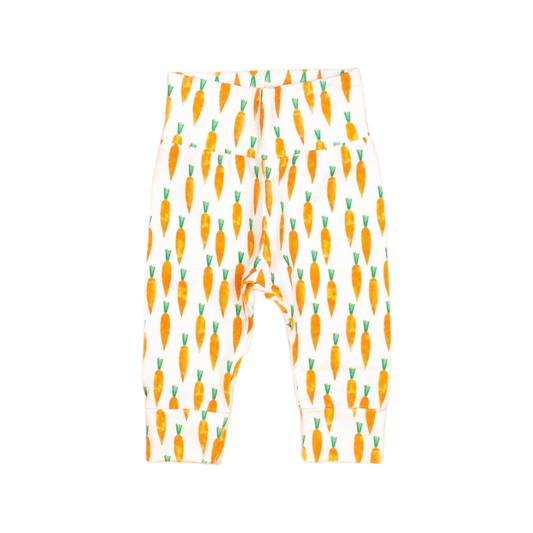 Carrot Print Joggers