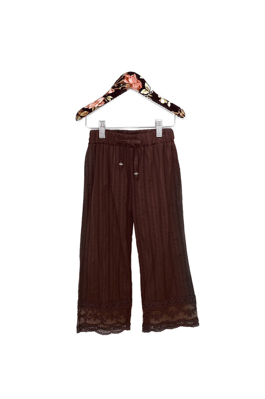 Maeli Rose Plum Lace Pants