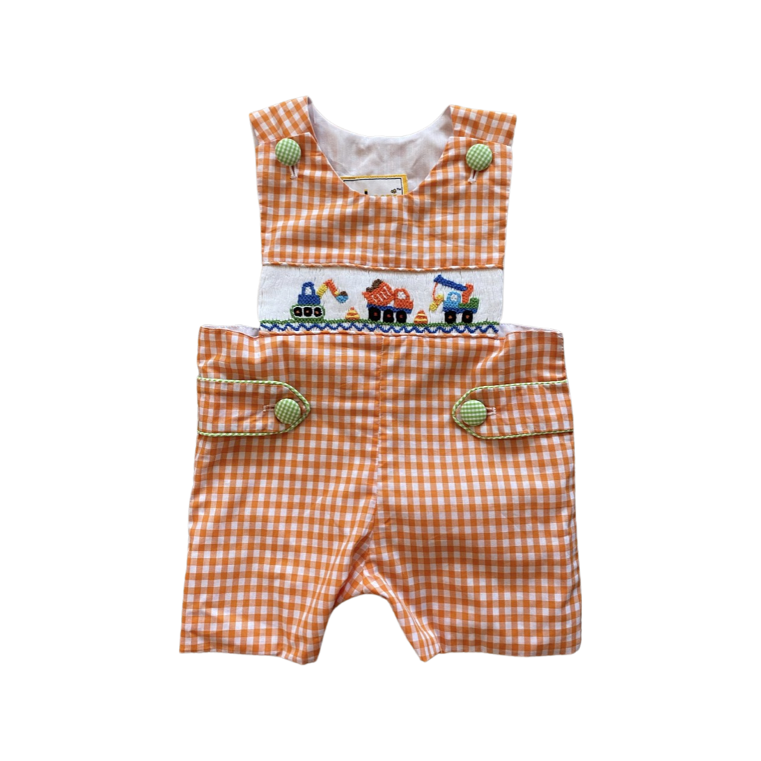 Babeeni Smocked Truck Romper