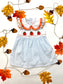 Polka Dot Smocked Pumpkin Dress