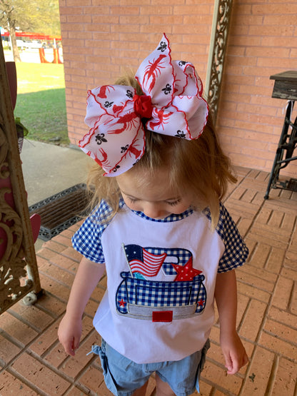American Flag Truck Unisex