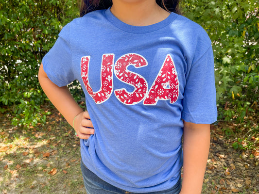 Canvas T USA Shirt