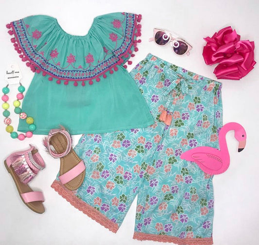 Bela & Nuni Sweet Garden Pants