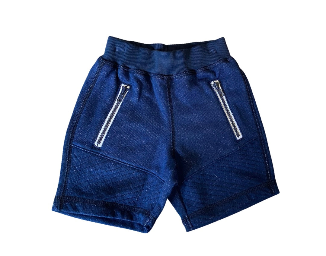 Kapital K Denim Zip Pocket Shorts