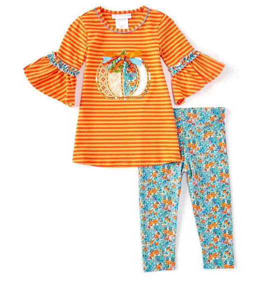 Bonnie Jean 'Pumpkin Cuteness' 2-Piece Set