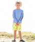 Rugged Butts 'Cornflower Blue' UPF50+ Rash Guard