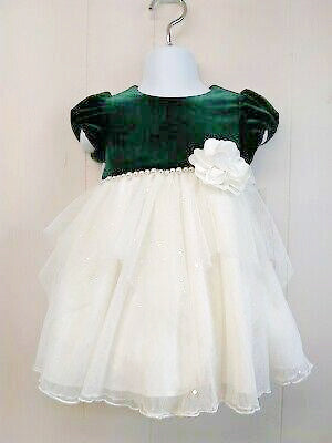 Bonnie Jean Velvet Tulle Dress