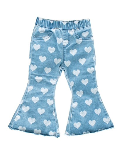 Sutton Bell Bottoms in Heartthrob